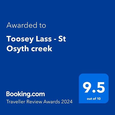 Toosey Lass - St Osyth Creek Saint Osyth Exteriér fotografie